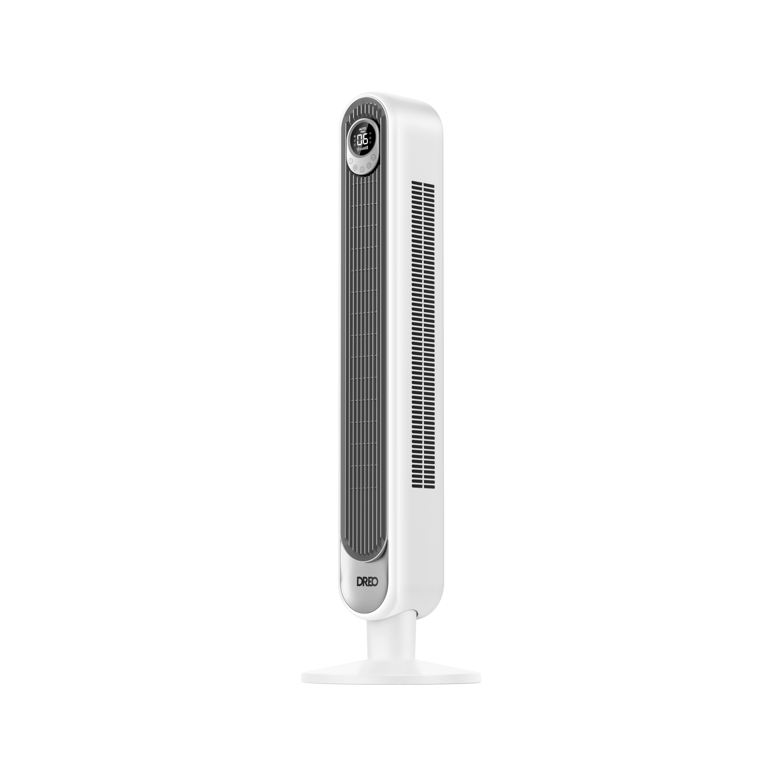 Dreo Tower Fan 42 Inch  Quiet Oscillating Bladeless Fan with Remote, 6 Speeds, 4 Modes, LED Display, 12H Timer, White