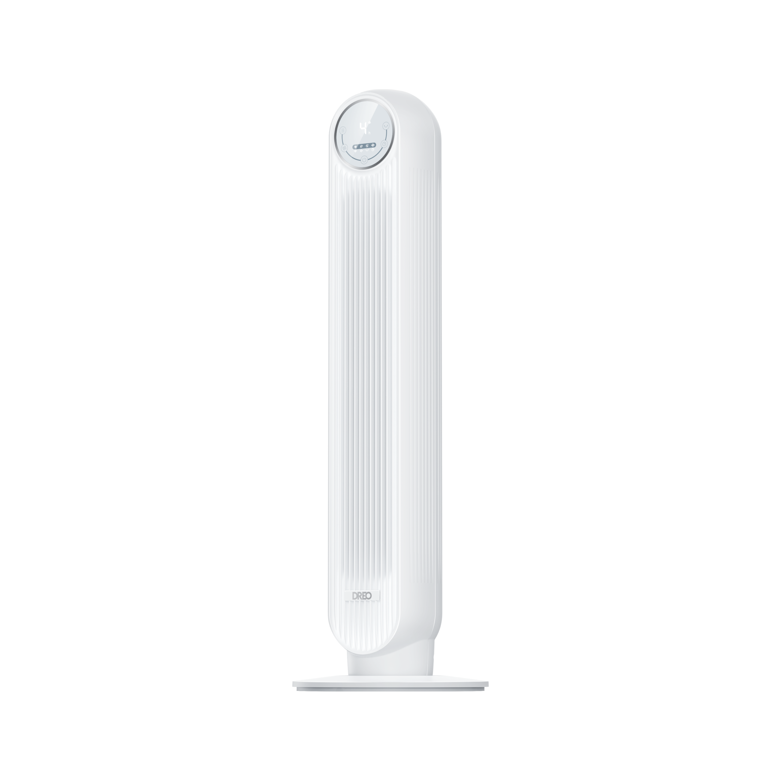 Dreo Smart Tower Fan, 36'' Quiet Cooling Fan, Voice Control Works with Alexa & Google, Oscillating Fan with 4 Speeds, 4 Modes, 8H Timer, Bladeless Fan, Portable Floor Fans, White