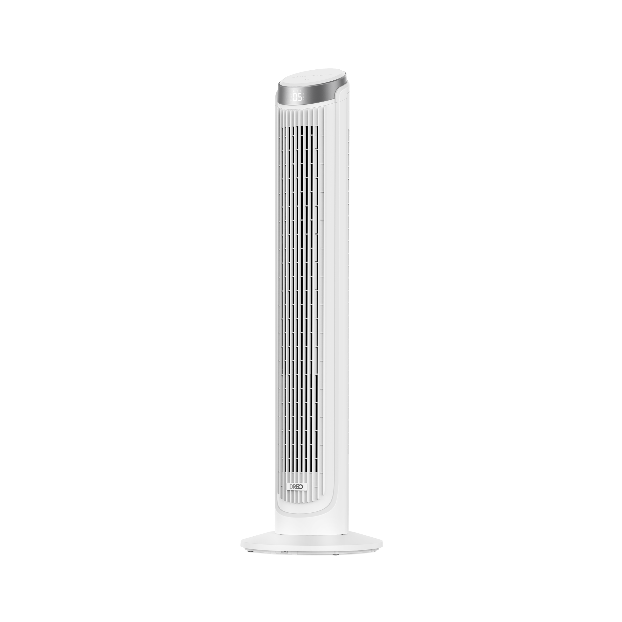 Dreo 40 Inch Smart Tower Fan, 90° Oscillating Fans for indoors, 4 Modes 5 Speeds, 12H Timer, Space-Saving, LED Display with Touch Control, Quiet Bladeless Standing Floor Fan for bedroom Office